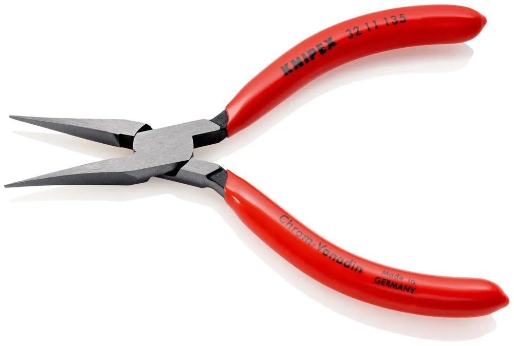 KNIPEX Justierzange mit Kunststoff überzogen schwarz atramentiert 135 mm