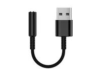 Equip Adapter USB-A-> St/Bu DAC beige - Adapter - Digital/Daten