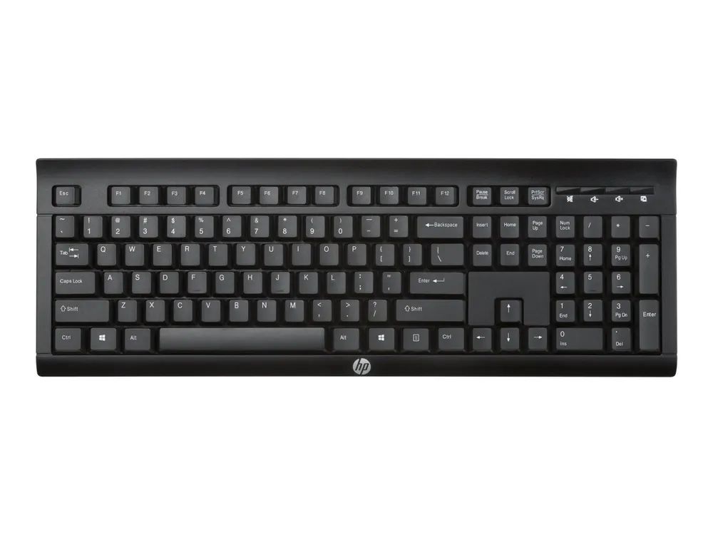 HP K2500 - Tastatur - kabellos - 2.4 GHz - Spanisch