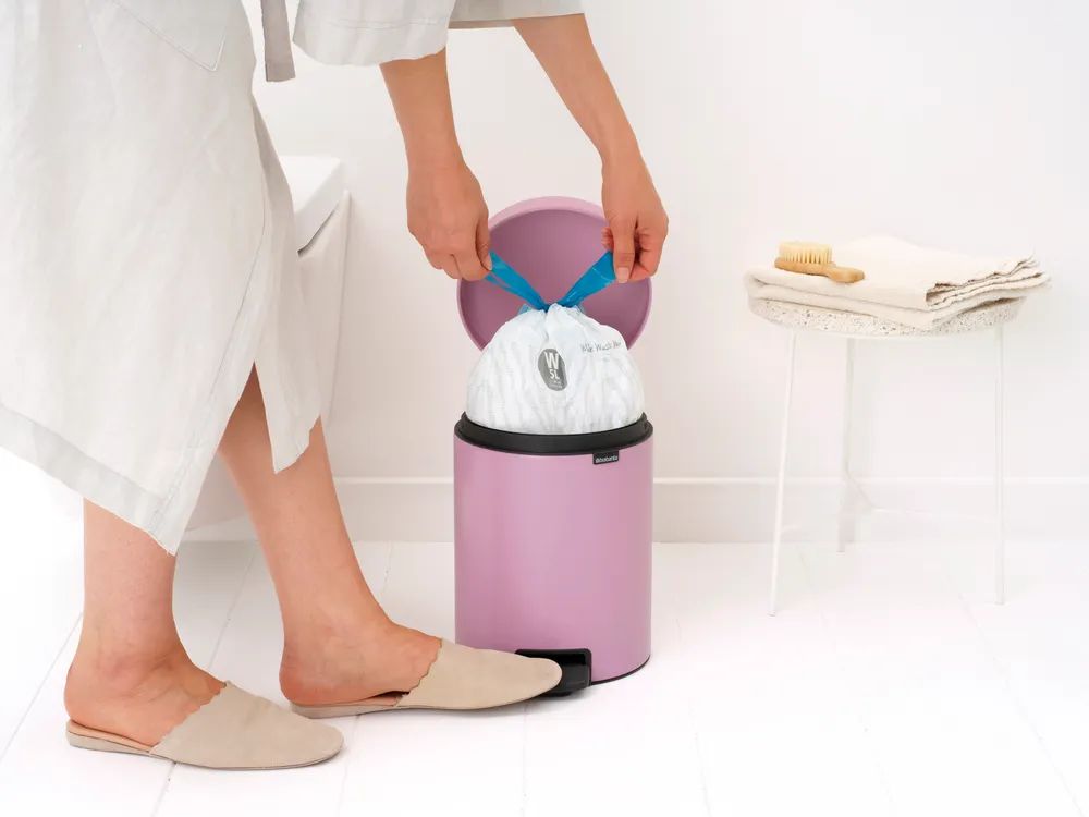 Brabantia NewIcon Treteimer, 5L - Lilac Pink