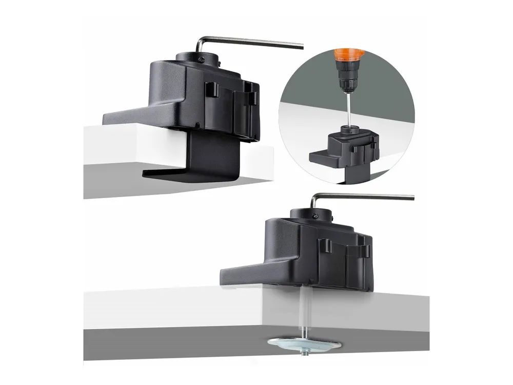 StarTech.com Befestigungskit (Arm-Einheit, VESA-Halterung, C-Klammer) - verstellbarer Arm mit mechanischer Feder - für Monitor - Kunststoff, Stahl - Schwarz - Bildschirmgröße: bis zu 101,6 cm (bis zu 40 Zoll)