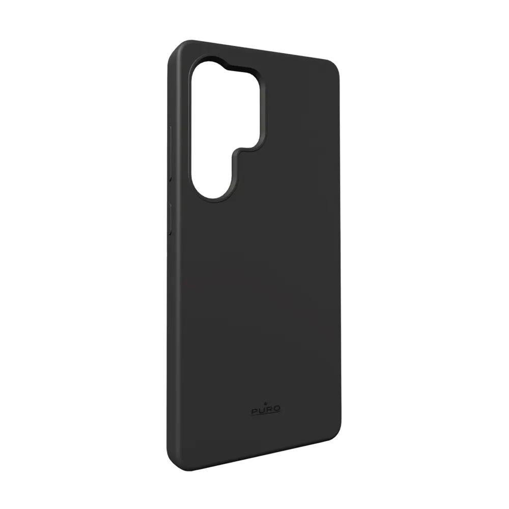 PURO ICON Cover für Galaxy S25 ULTRA, schwarz