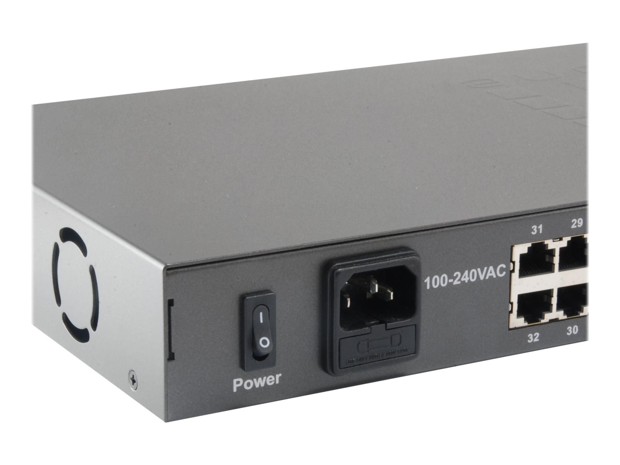 LevelOne FGP-3400W250 - Switch - 32 x 10/100 (PoE+)