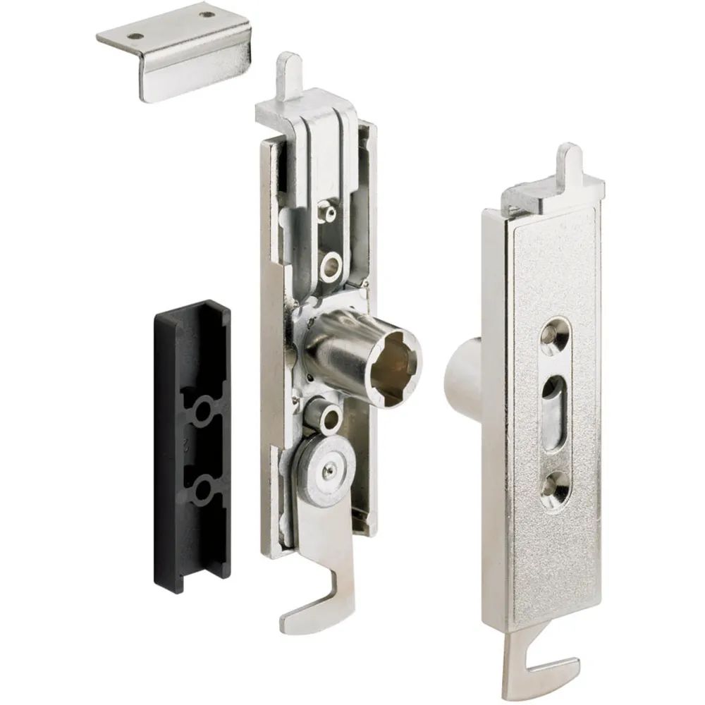 HETTICH PRESTIGE 2000 Zyl.-Doppeltürschloss Z23, Dornmaß 15, L20, vernickelt