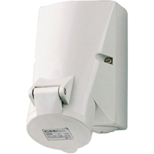 Mennekes CEE-WANDSTECKD.32A 5P 1H 400V / MENNEK AM 2676A