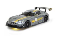 JAMARA Mercedes AMG GT3 - On-Road-Rennwagen - Elektromotor - 1:14 - Betriebsbereit (RTR) - Silber - Gelb - 6 Jahr(e)