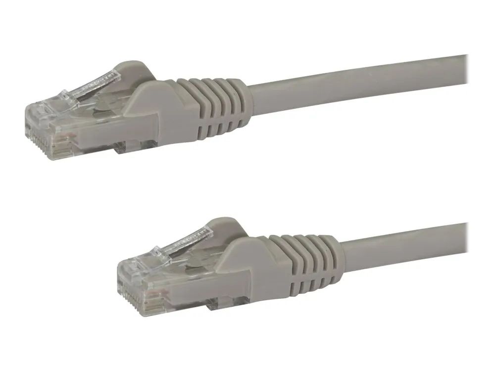 StarTech.com 7,5m CAT6-Kabel - Patchkabel - grau - Snagless - Patch-Kabel - RJ-45 (M)