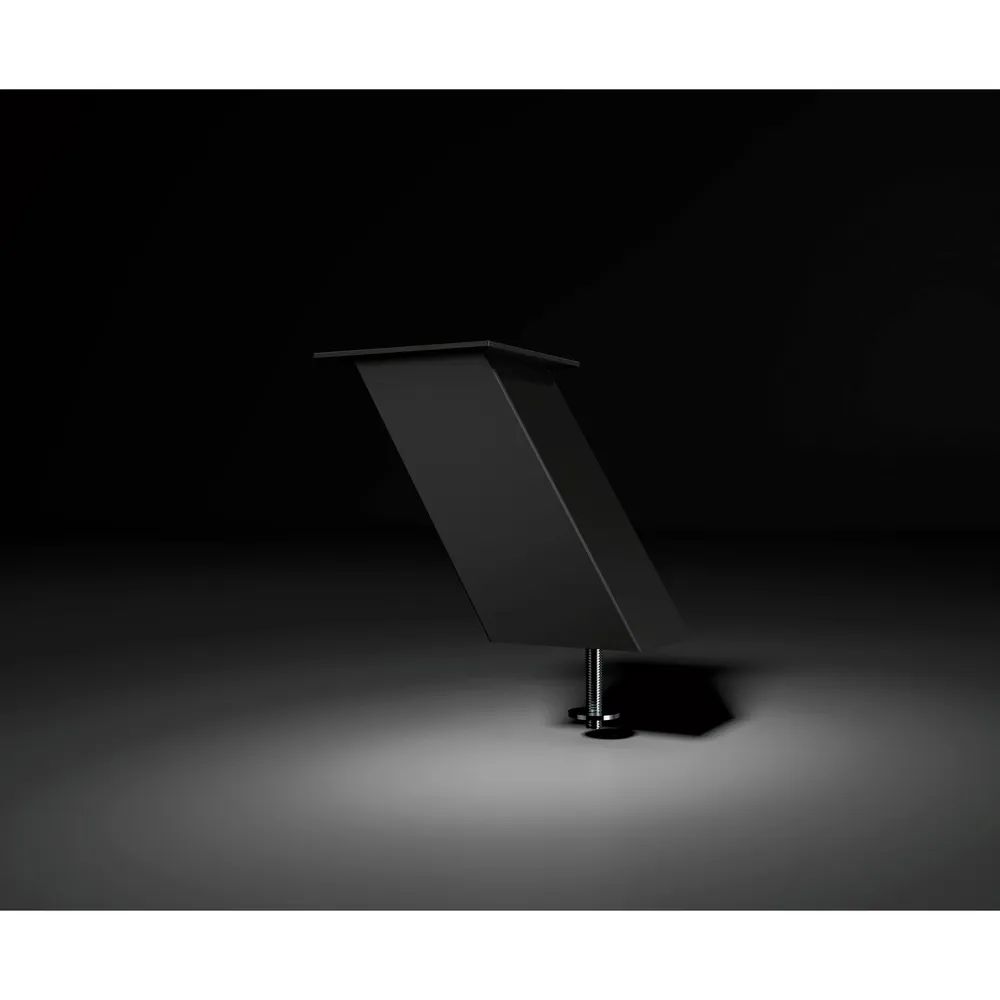 Ebb Beschlagtechnik GmbH Beschlagtechnik Barkonsole Jumbo 80 x 80 x 170 mm schräg Aluminium schwarz