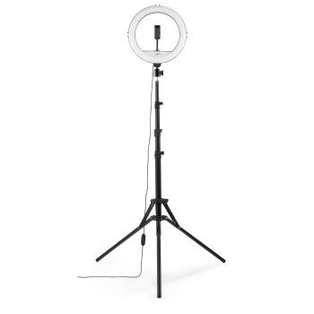 uRage LED-Ringleuchte "Streamlight 900", Streaming Ring Light mit Stativ, 12“