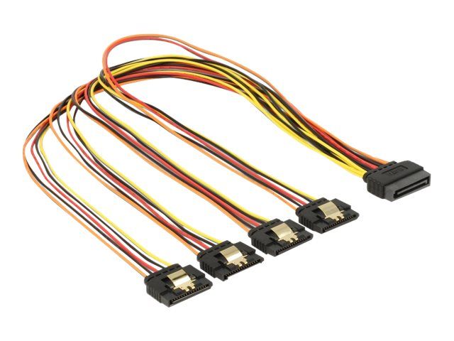 Delock Spannungsversorgungs-Verlängerungskabel - SATA-Stromstecker (M)
