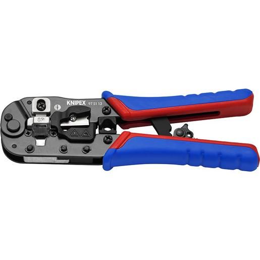 Knipex FÜR WESTERNSTECKER RJ45 / KNIPEX CRIMPZANGE 97 51 13