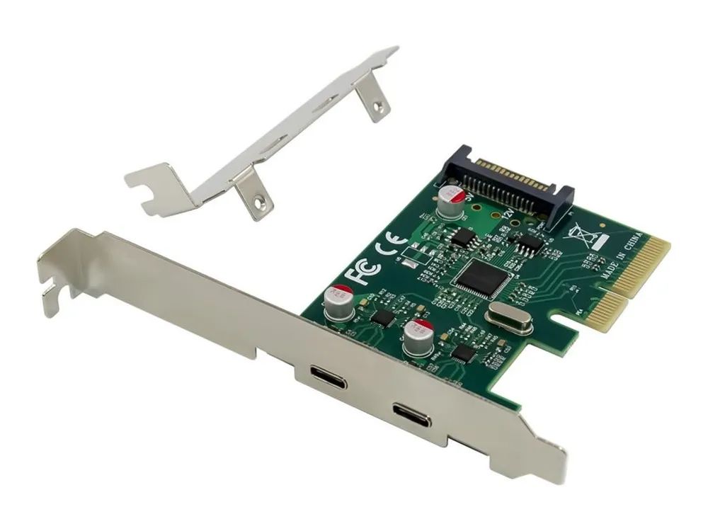 Conceptronic USB-Adapter - PCIe 3.0 x4 Low-Profile