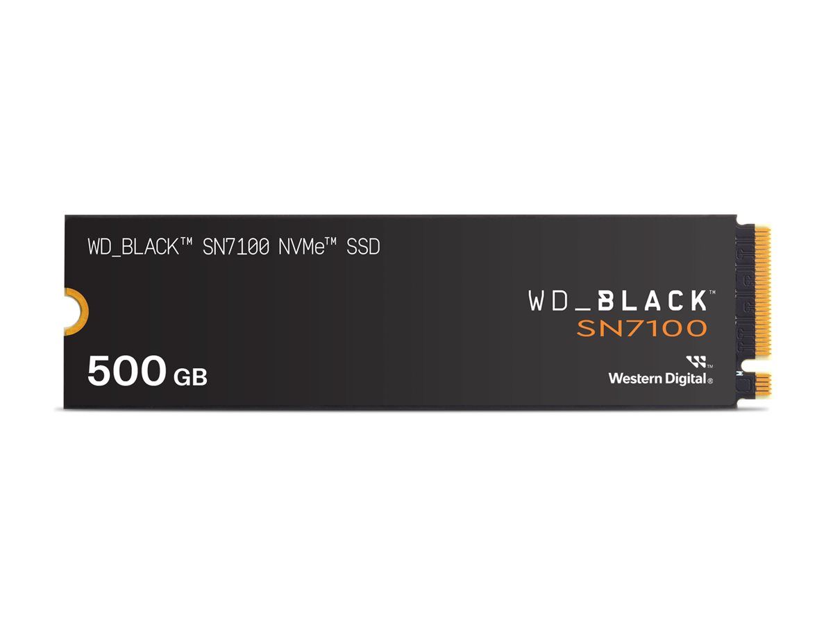 SanDisk WD_BLACK SN7100 WDS500G4X0E-00CJA0 - SSD - 500 GB - intern - M.2 2280 - PCIe 4.0 x4 (NVMe)