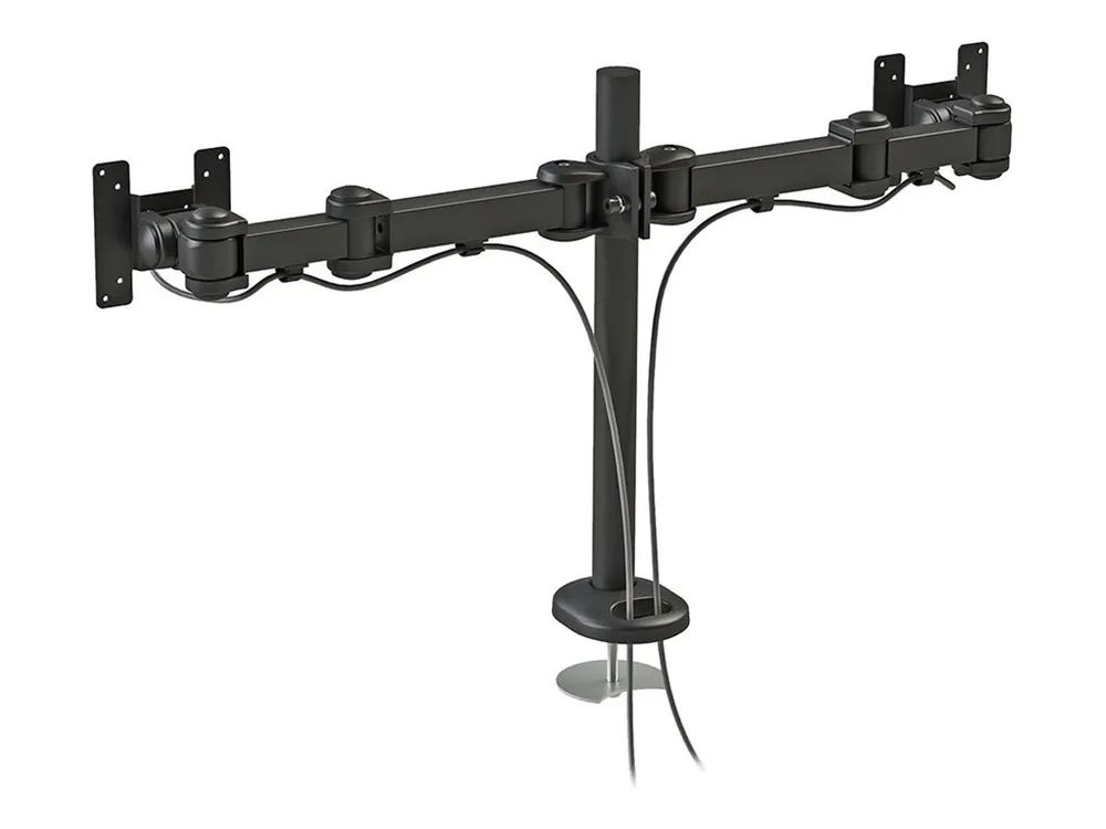 Neomounts FPMA-D960DG - Befestigungskit - Voll beweglich - für 2 LCD-Displays - Schwarz - Bildschirmgröße: 25.4-68.6 cm (10"-27")