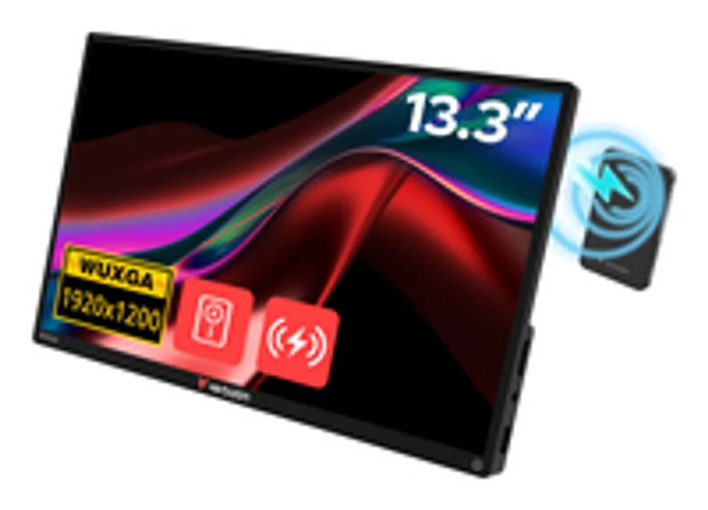 Verbatim Touch Monitor 13.3" Wireless - Flachbildschirm (TFT/LCD) - 33,8 cm