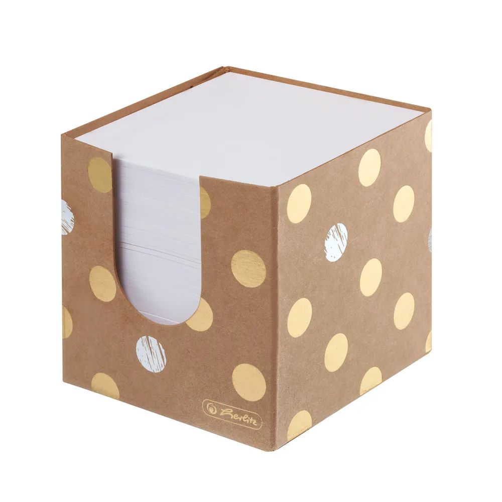herlitz Zettelkasten 700 Blatt 9x9x9 cm Pure Glam