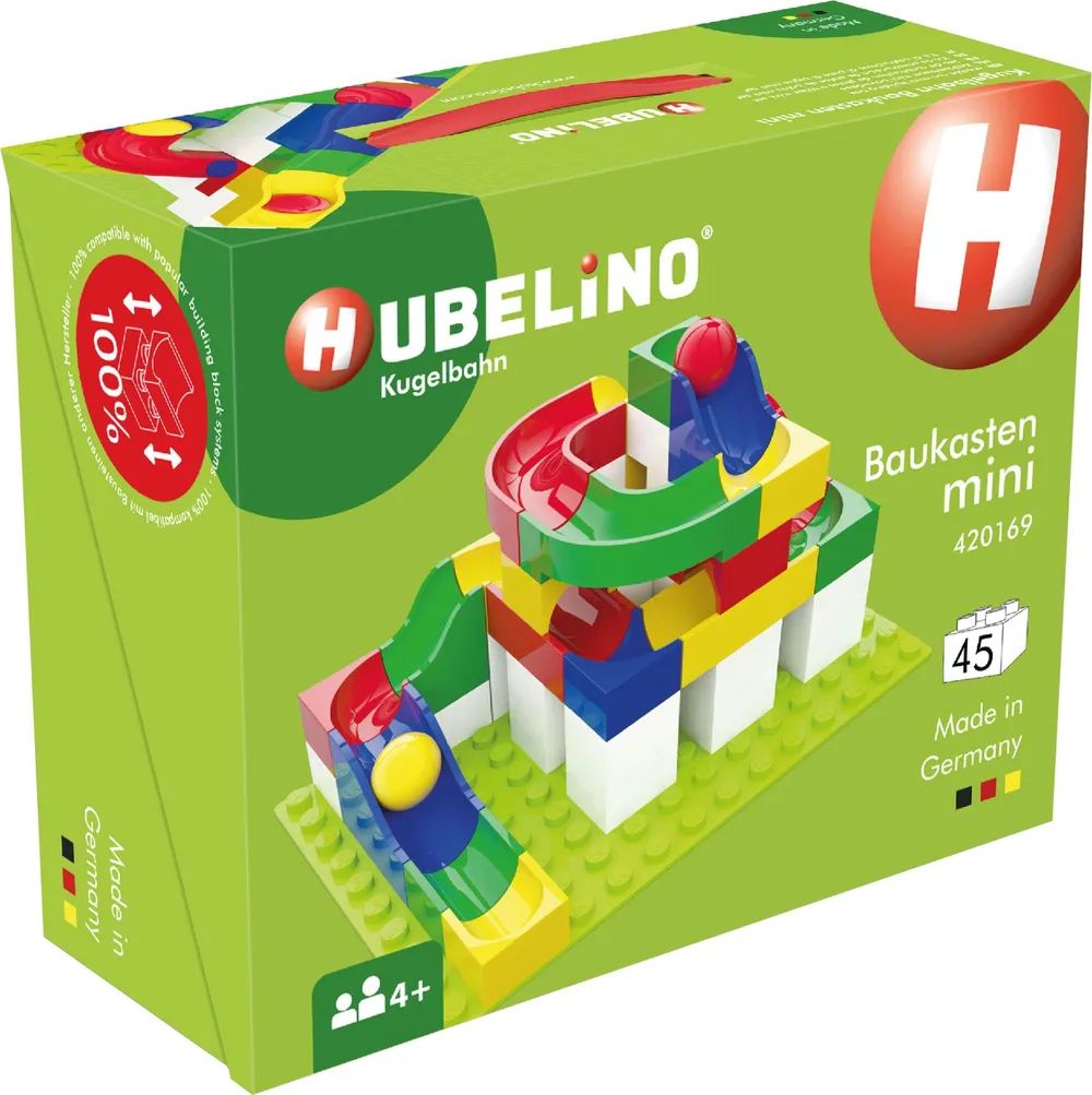 Hubelino GmbH Kugelbahn Baukasten mini (45-teilig)