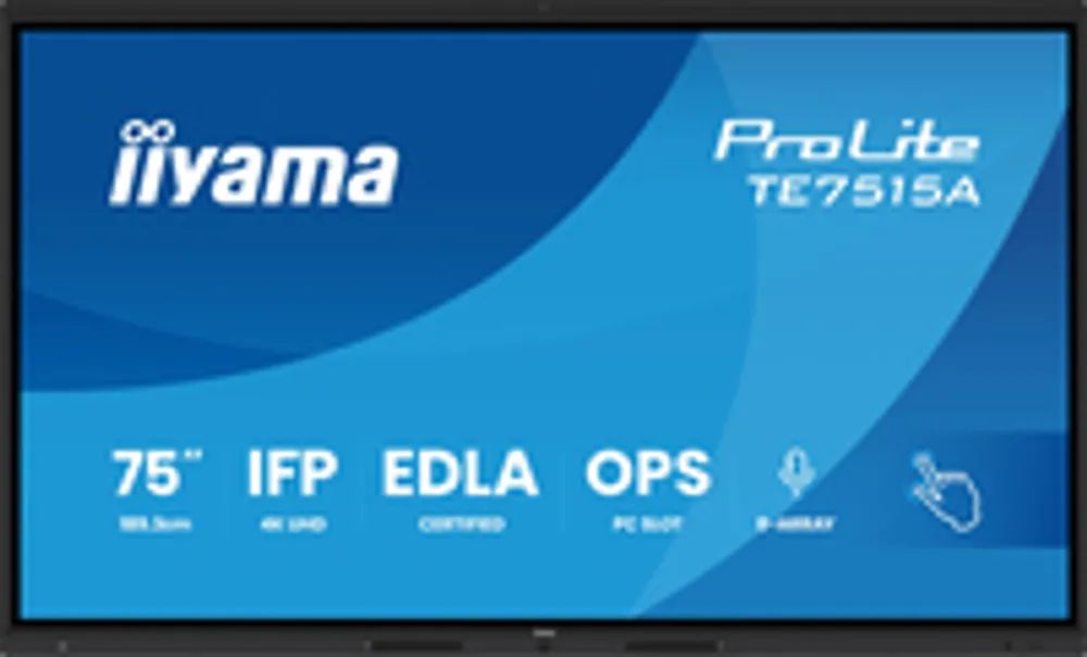 Iiyama 75"W IFP 40-Points Bonded DeepContrast