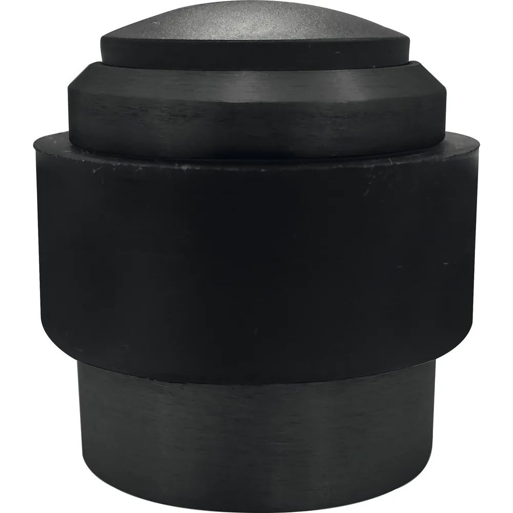 MARCHESI Boden- und Wandtürpuffer, Gummi schwarz ø 35 mm, schwarz