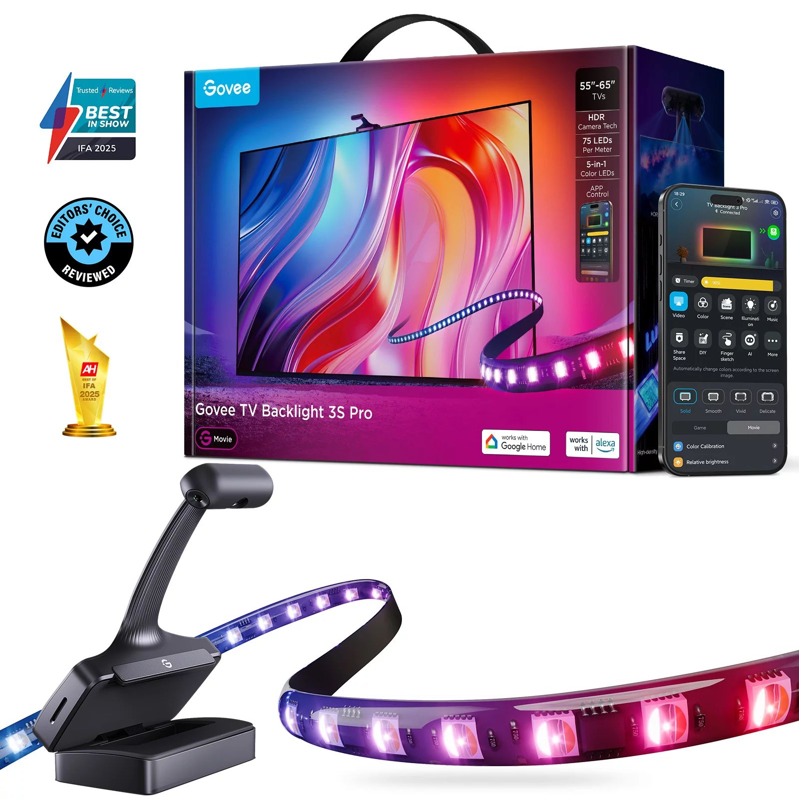 Govee Three-camera TV Backlight 55-65inches