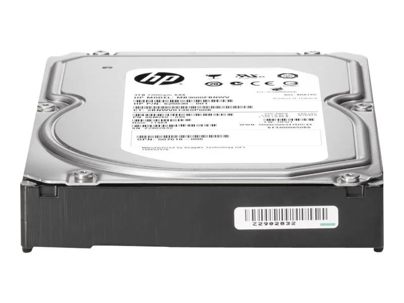HPE Midline - Festplatte - 3 TB - intern - 3.5" LFF (8.9 cm LFF)