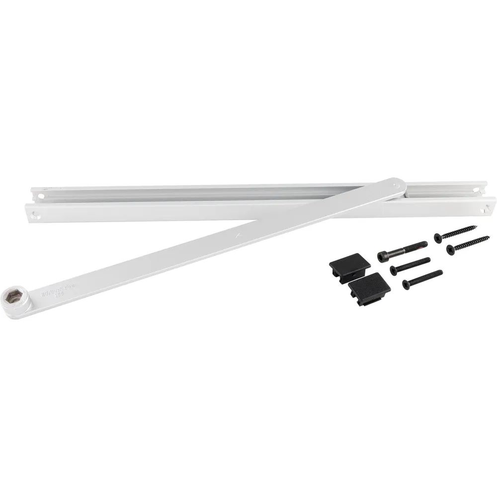GEZE Gleitschiene BG, für TS 3000/5000 L, weiß RAL 9016