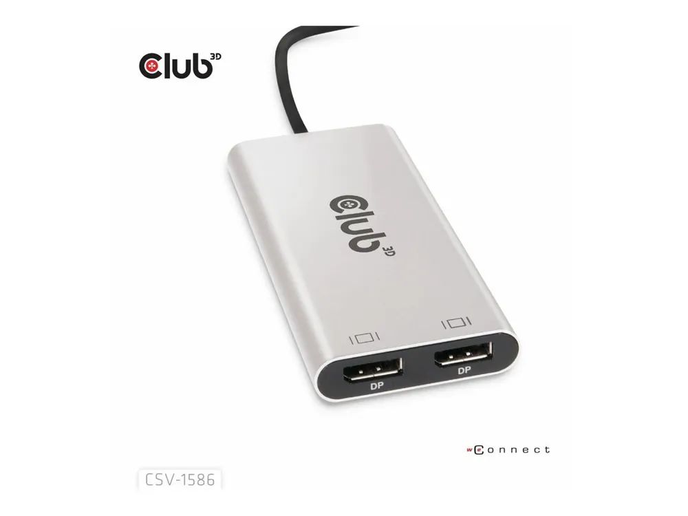 Club 3D Videoadapter - 24 pin USB-C (M) zu DisplayPort (W)