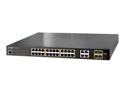 Planet GS-4210-24P4C - Switch - managed - 24 x 10/100/1000 (PoE+)