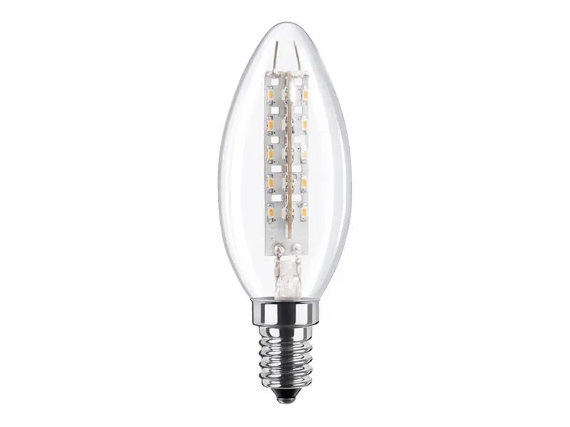 Segula LED-Lampe - Form: Kerze - klar Finish - E14 - 2.7 W (Entsprechung 15 W)