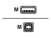 LogiLink USB-Kabel - USB (M) zu USB Typ B (M)