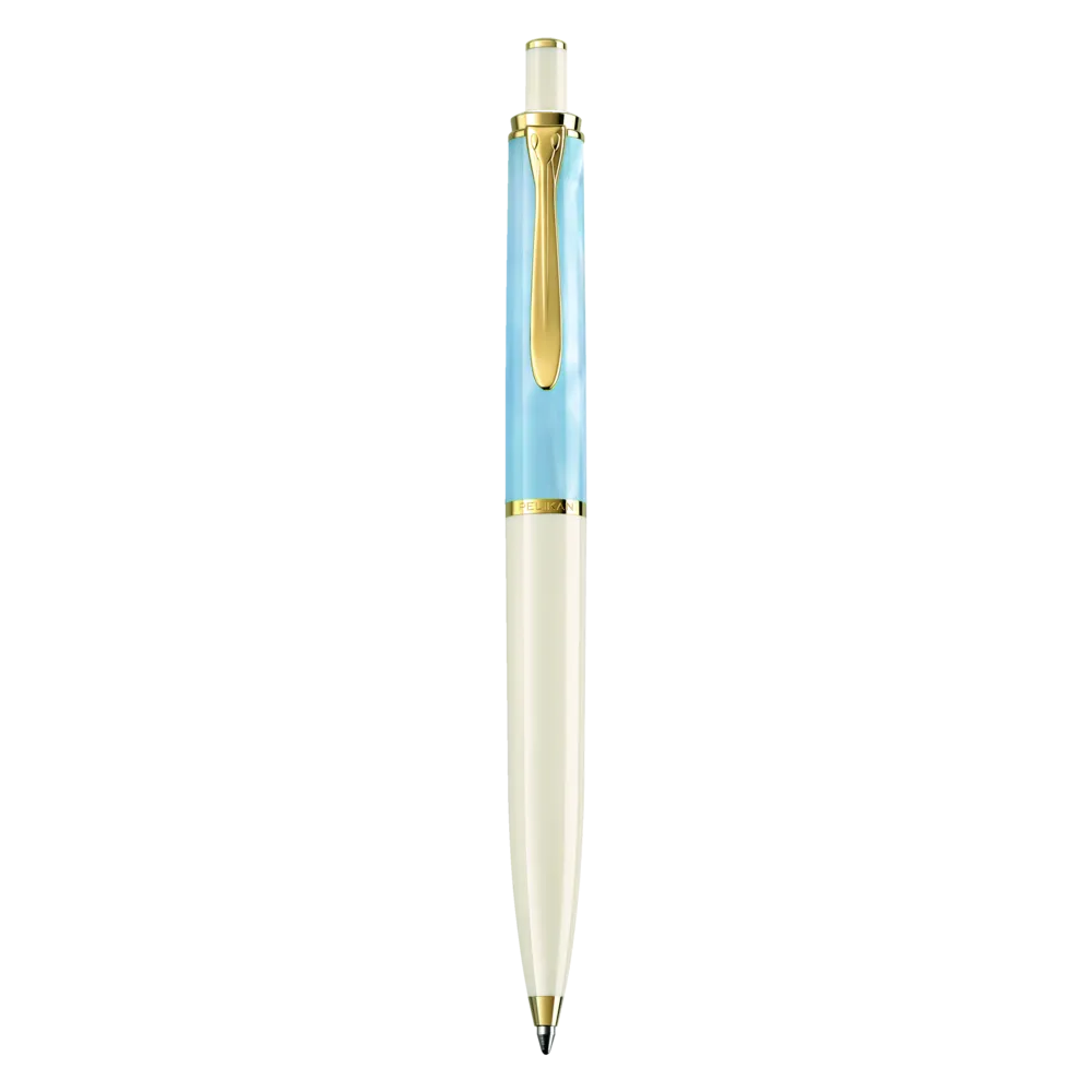 Pelikan Kugelschreiber Classic K200 Pastell-Blau im farblich passenden Etui