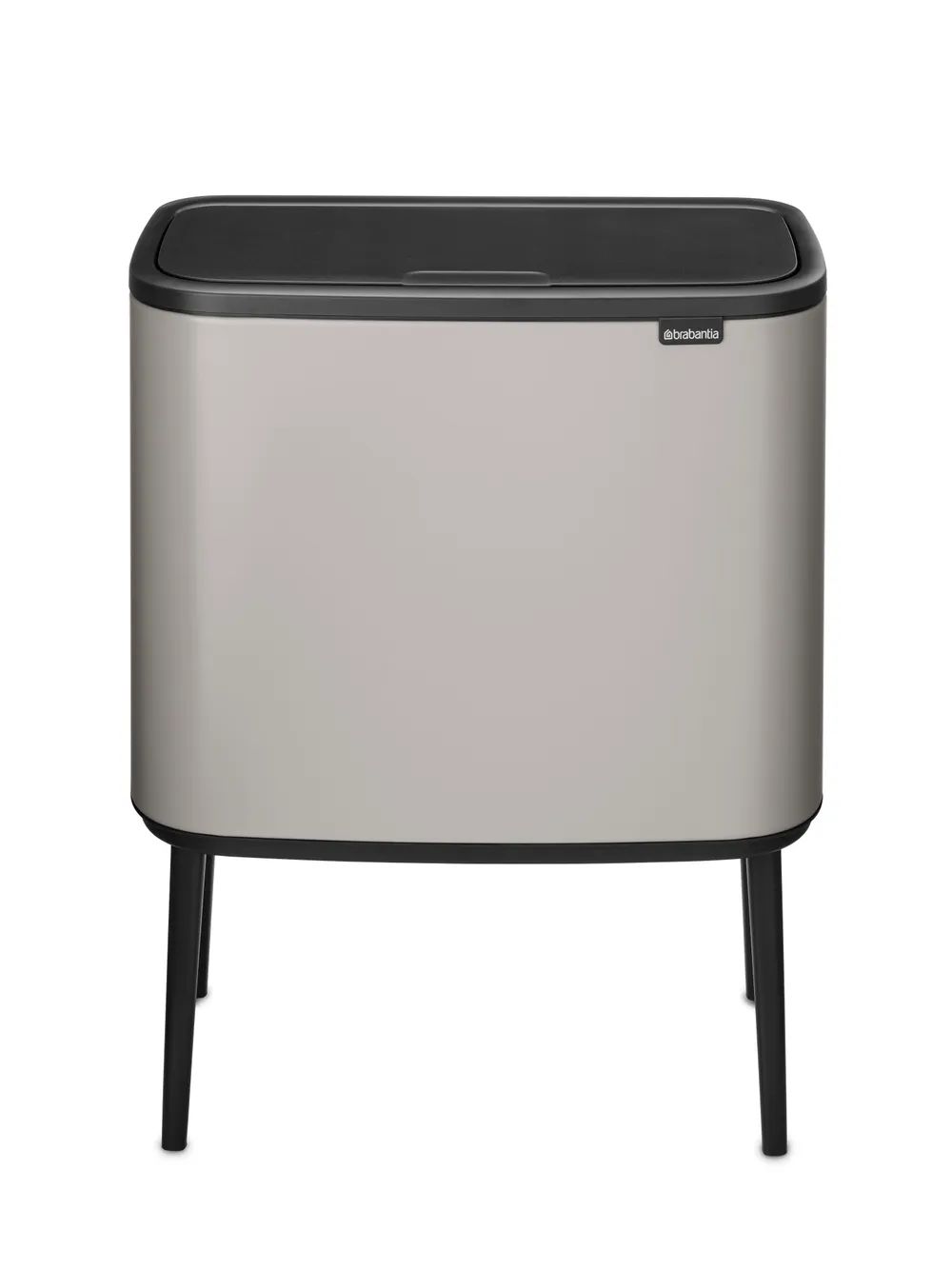 Brabantia Bo Touch Bin, 36L - Soft Grey