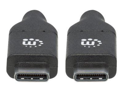 Manhattan USB-C to USB-C Cable, 2m, Male to Male, 480 Mbps (USB 2.0)
