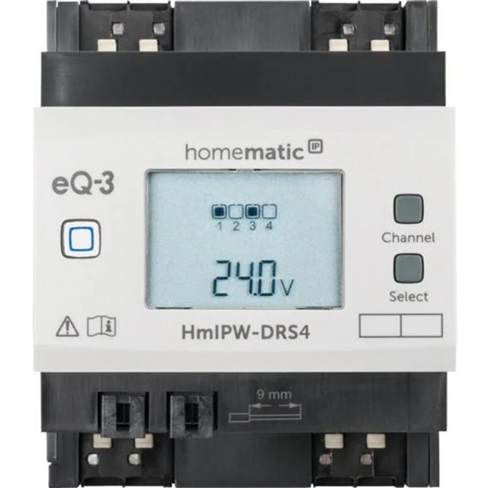 Homematic WIRED SCHALTAKTOR 4FACH REG / HOMEMA EQ-152419A0