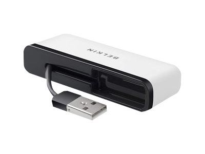 Belkin Travel - Hub - 4 x USB 2.0 - Desktop