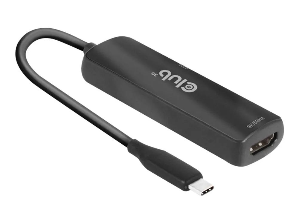 Club 3D CAC-1588 - Videoadapter - 24 pin USB-C männlich zu HDMI weiblich