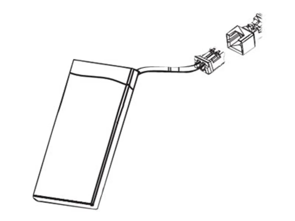 Mitel Batterie - Li-Pol - 350 mAh - für MiVoice 6930 IP Phone