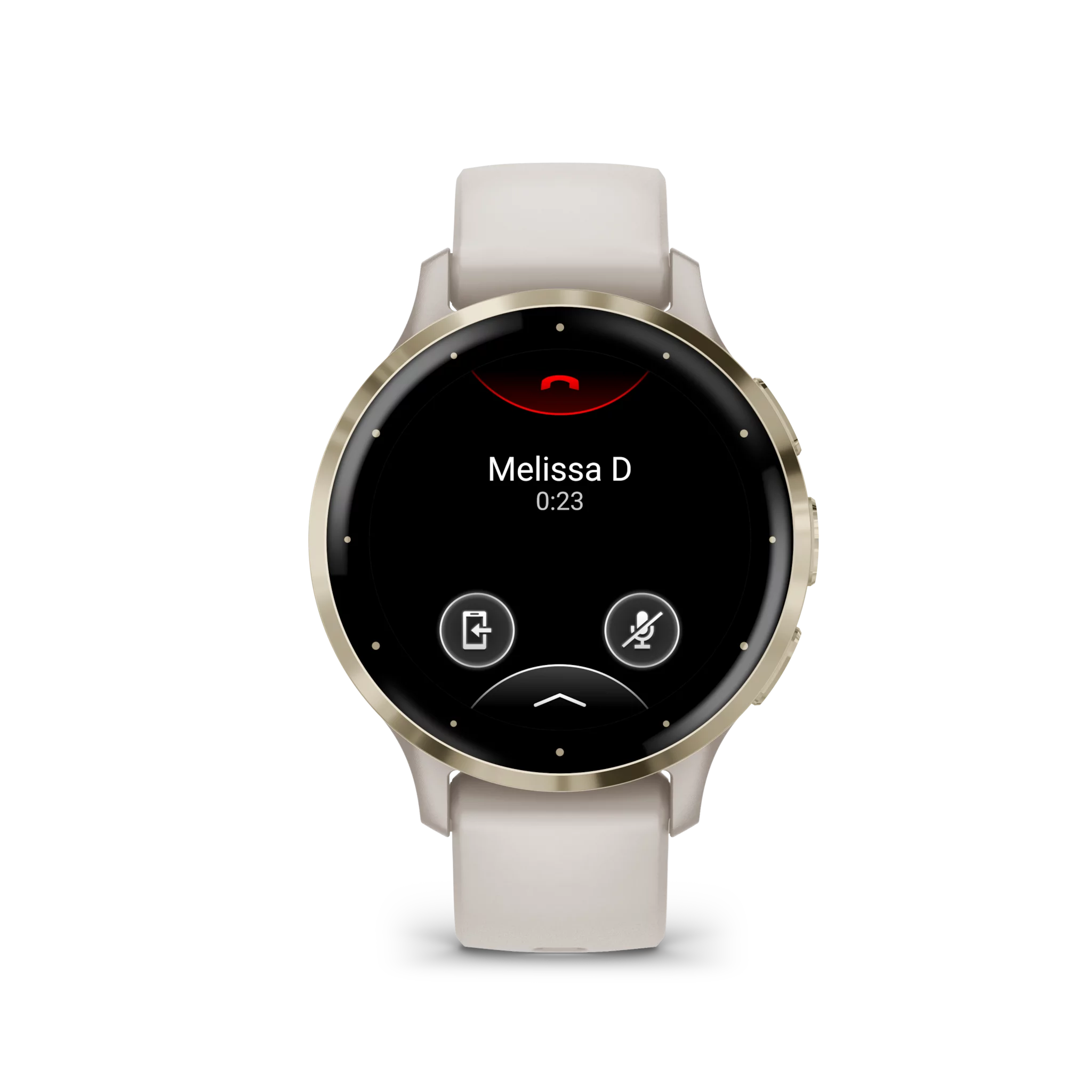 Garmin VENU 3S, Elfenbein/Softgold