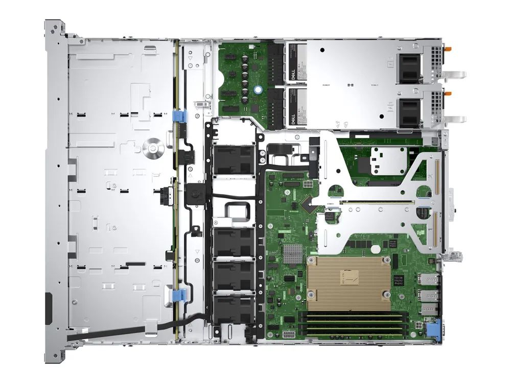 Dell PowerEdge R360 - Server - Rack-Montage - 1U - 1-Weg - 1 x Xeon 6315P / 2.8 GHz - RAM 32 GB - SAS - Hot-Swap 8.9 cm (3.5")