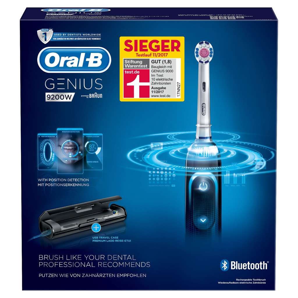 Oral-B Genius 9200W, schwarz