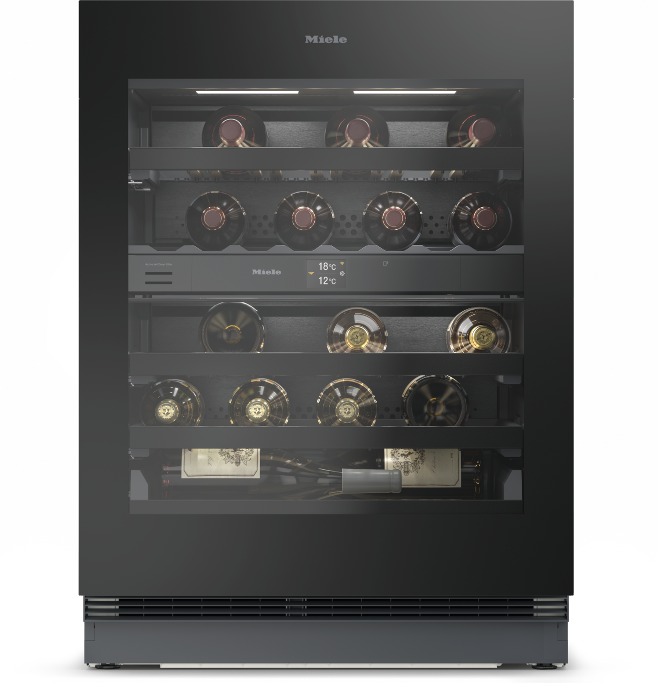 Miele KWTUS 7096 E obsw Unterbau-Weintemperierschrank