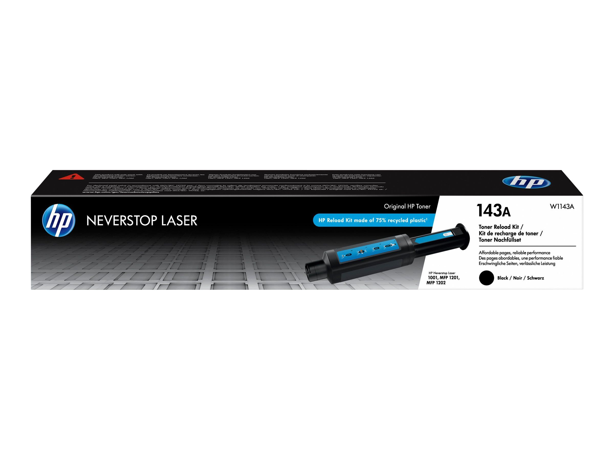 HP 143A Reload Kit - Schwarz - Tonernachfüllung