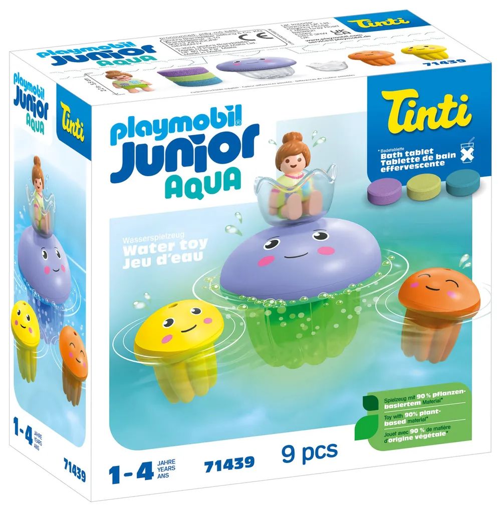 geobra Brandstätter Stiftung & Co.K 1.2.3 AQUA & Tinti: Bunte Quallenfamilie