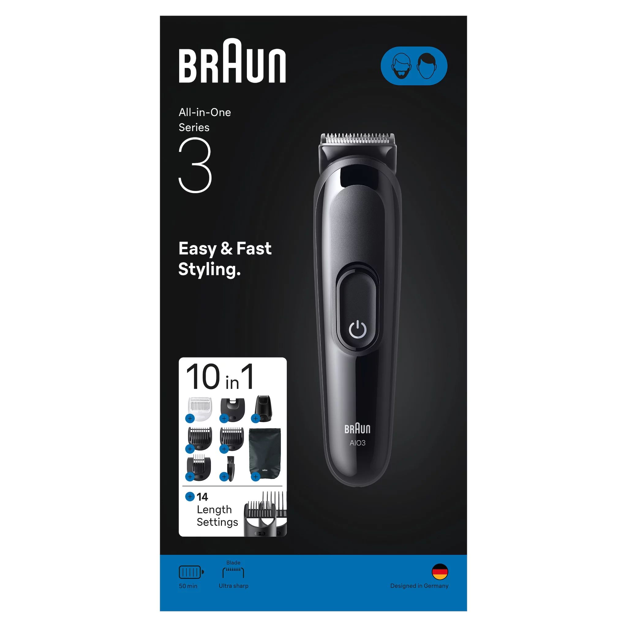 Braun Series 3 All-In-One Style Kit AIO3560
