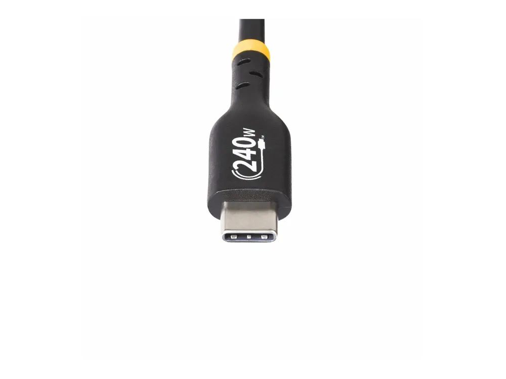 StarTech.com 1m USB-C Ladekabel, USB-IF zertifiziert, 240W PD EPR, M/M - USB-Kabel - 24 pin USB-C (M)