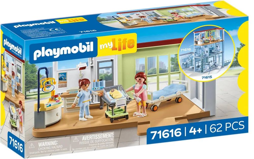 PLAYMOBIL 71616 Action Heroes Entbindungsstation