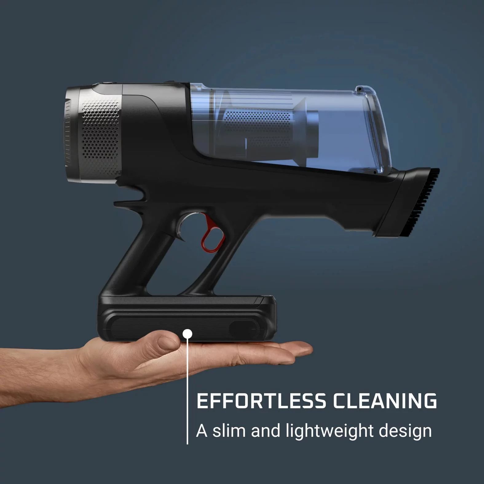 Rowenta RH9LC1 Akku-Staubsauger X-Force Flex 12.60 Neo Allergy Aqua, Deep-Cleaning Power