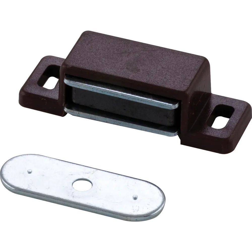 MACO Magnetschnapper Type 4, Haltekraft 4 kg, Kunststoff braun