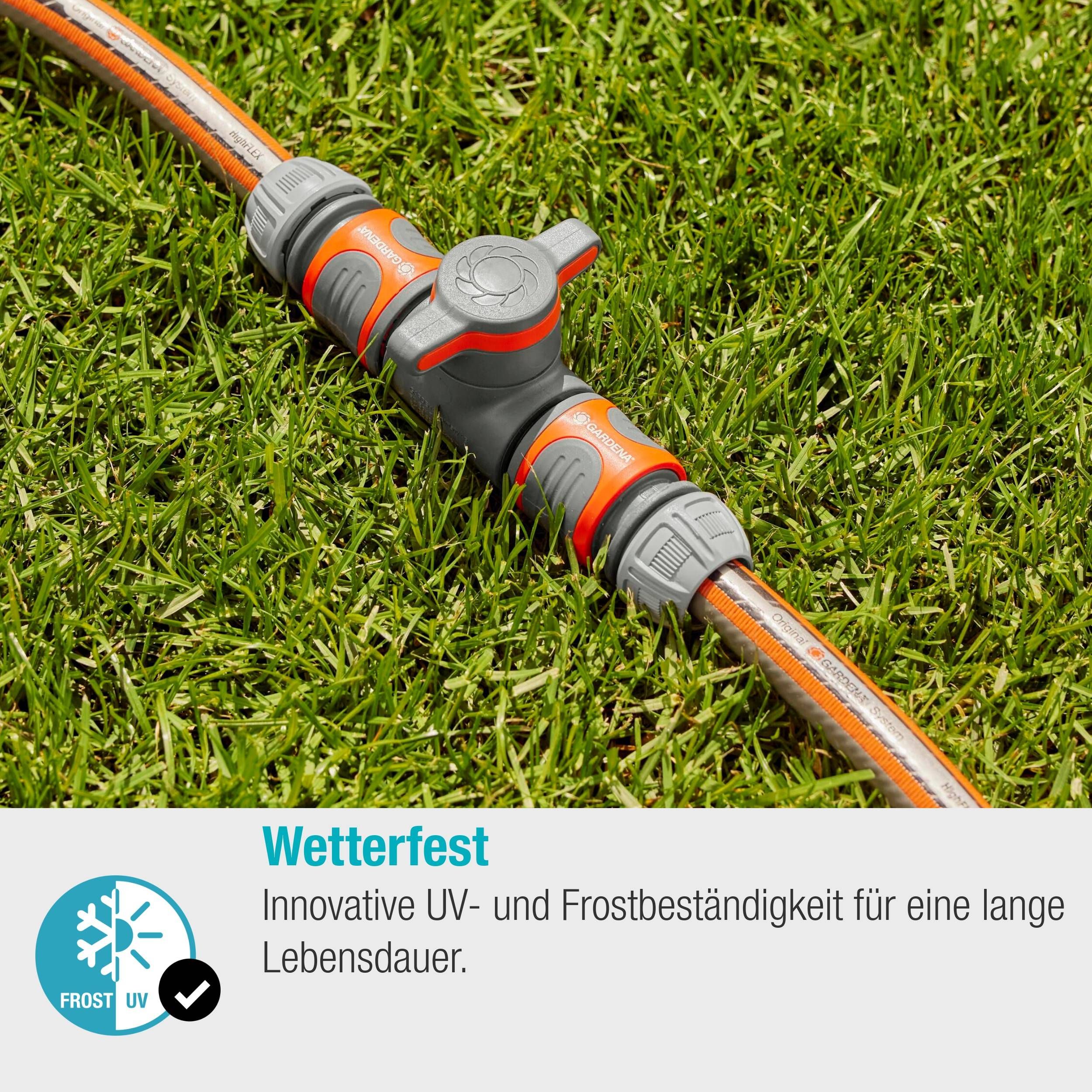 Gardena Kupplung mit Regulierventil, Blister