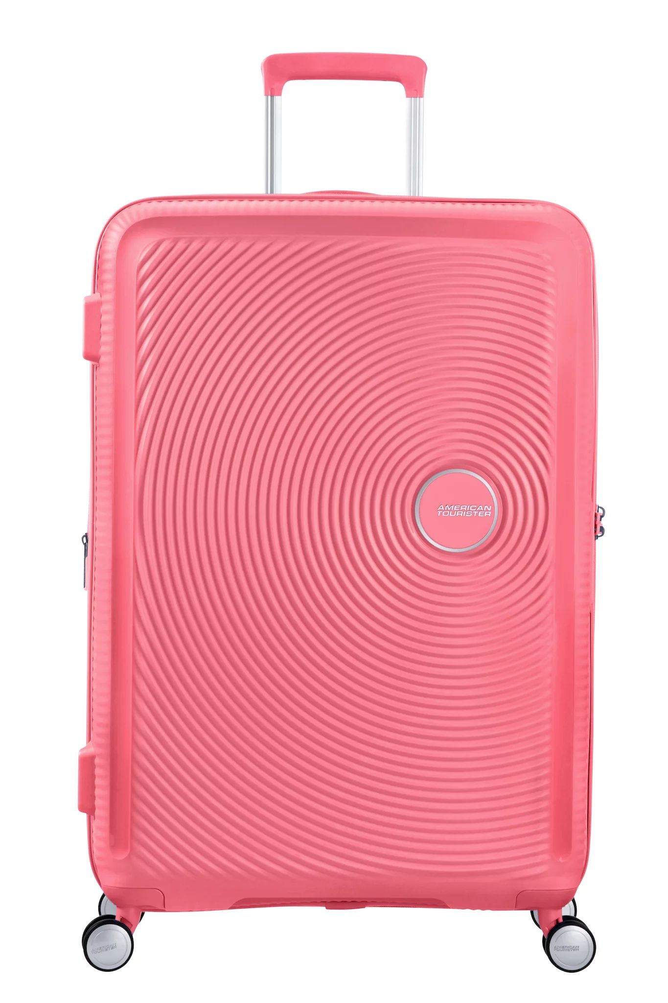 AMERICAN TOURISTER SOUNDBOX SPINNER 77/28 TSA EXP, SUN KISSED CORAL